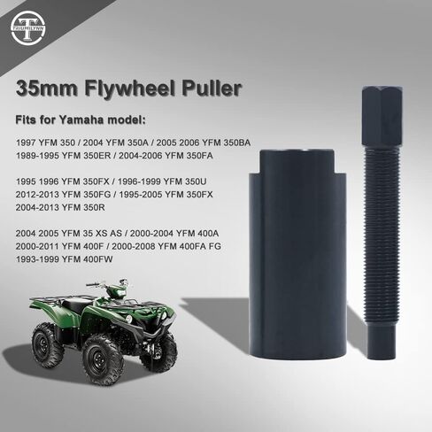 أداة إزالة دولاب الموازنة Triumilynn 35 مم لـ Yamaha Grizzly Raptor 350 400 450 550 660 700 سوزوكي DR250، M35 X 1.5 R.H. in Saudi Arabia