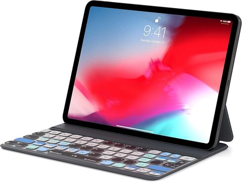 Editors Keys LumaFusion Keyboard Cover for iPad Pro 11" Smart Keyboard | USA Version Fits 9.7", 10.5" and 11" | Does not Fit Magic Keyboard in Kuwait