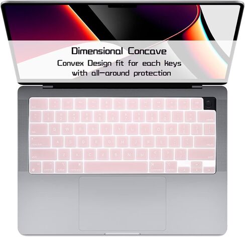 HRH Keyboard Cover Skin US for MacBook Air13"15"(M5-M2)&Pro14"16"(M5-M1) in Saudi Arabia