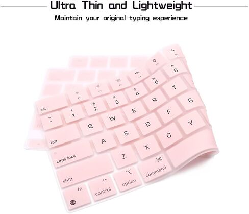 HRH Keyboard Cover Skin US for MacBook Air13"15"(M5-M2)&Pro14"16"(M5-M1) in Saudi Arabia