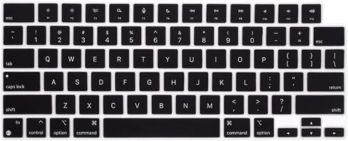 غطاء لوحة المفاتيح السيليكون لجهاز MacBook 2021 Newest Pro 14 بوصة M1 Pro/Max Chip A2442 & 2021 Pro 16 بوصة M1 Pro/Max Chip A2485 غطاء لوحة المفاتيح الواقي للبشرة - أخضر متدرج in Kuwait