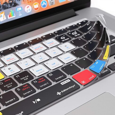 Djay Keyboard Cover | Shortcut DJ Skin for MacBook Pro Retina, MacBook Air and Apple Wireless Keyboard (prev gen) in Kuwait