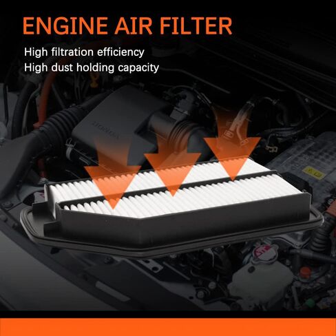 Engine Air Filter, (CA12290) Engine Air Filter Replacement for/Compatible with 2018-2022 Honda Accord (1.5L) Models OE#172206A0A00 in Saudi Arabia