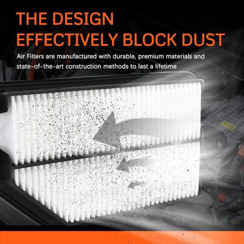 Engine Air Filter, (CA12290) Engine Air Filter Replacement for/Compatible with 2018-2022 Honda Accord (1.5L) Models OE#172206A0A00 in Saudi Arabia