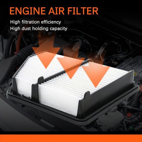 Engine Air Filter, (CA12290) Engine Air Filter Replacement for/Compatible with 2018-2022 Honda Accord (1.5L) Models OE#172206A0A00 in Saudi Arabia