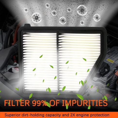 Engine Air Filter, (CA12290) Engine Air Filter Replacement for/Compatible with 2018-2022 Honda Accord (1.5L) Models OE#172206A0A00 in Saudi Arabia