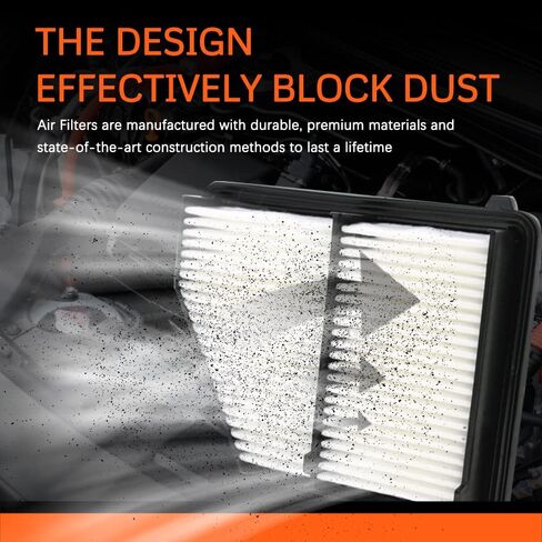 Engine Air Filter, (CA12290) Engine Air Filter Replacement for/Compatible with 2018-2022 Honda Accord (1.5L) Models OE#172206A0A00 in Saudi Arabia