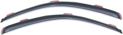 Auto Ventshade [AVS] In-Channel Ventvisor / Rain Guards | Fits 2016 - 2020 Honda Civic Coupe (2-Door)- Smoke, 2 pcs. | 192173 in Saudi Arabia