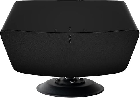shinar Metal Desktop Speaker Stand Table Desk Stand Compatible with Sonos Era 300 Sonos Five Play:5 with Adjustable Tilt and Swivel Table Mount Holder Accessories for Small Speakers Supports 30 lb in Saudi Arabia
