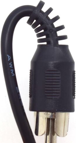 2 حزمة RCA إلى كابل الأسلاك العارية، 0.3M/1FT كابل سلك مكبر الصوت إلى الصوت ذكر RCA موصل محول جاك التوصيل لاستبدال كابل RCA مفتوح الأطراف للصوت in Saudi Arabia