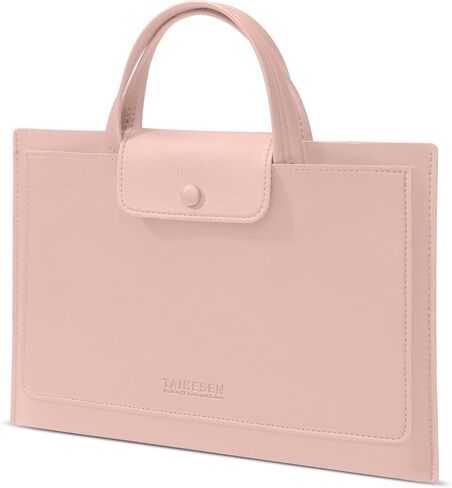 حافظة كمبيوتر محمول متوافقة مع جهاز Macbook Pro/Max M2/M1 A2779 A2442 الجديد مقاس 14 بوصة، Air 13.6 بوصة، Surface 5/4/3، 14 بوصة Dell ASUS Acer Chromebook/HP Stream/IdeaPad، حقيبة PU مع حقيبة صغيرة، أخضر in Kuwait