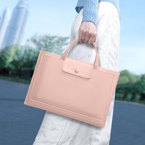 حافظة كمبيوتر محمول متوافقة مع جهاز Macbook Pro/Max M2/M1 A2779 A2442 الجديد مقاس 14 بوصة، Air 13.6 بوصة، Surface 5/4/3، 14 بوصة Dell ASUS Acer Chromebook/HP Stream/IdeaPad، حقيبة PU مع حقيبة صغيرة، أخضر in Kuwait