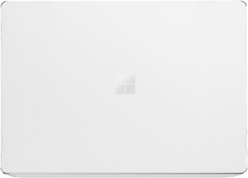 حافظة كريستال kwmobile متوافقة مع كمبيوتر Microsoft Surface Laptop 5/4 /3 13.5 بوصة (1868/1951) - غطاء كمبيوتر محمول أنيق خفيف الوزن - شفاف in Saudi Arabia