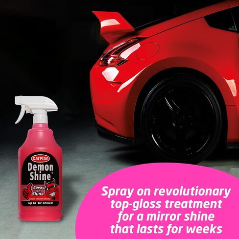 Demon 7 Piece Car Care Gift Pack. Includes Demon Shine, Wheels, Foam, Tyres & More in Saudi Arabia