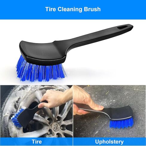 طقم تنظيف السيارة، مجموعة فرش تفصيل السيارة، فرش تنظيف السيارة للجزء الخارجي الداخلي in Kuwait