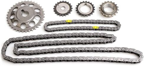 Timing Chain Kit with Tensioner Guide Gear Fit for Toyota Auris Corolla Matrix Prius Scion XD Pontiac Vibe 1.6L 1.8L L4 in Saudi Arabia