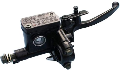 VideoPUP Right Hydraulic Brake Master Cylinder 7/8 Inch Lever with 8mm Mirror Hole Ideal Compatible with Varies 4 Strokes 50cc 70cc 110cc 125cc 150CC ATV Dirt Pit Bikes Brake Part in Saudi Arabia