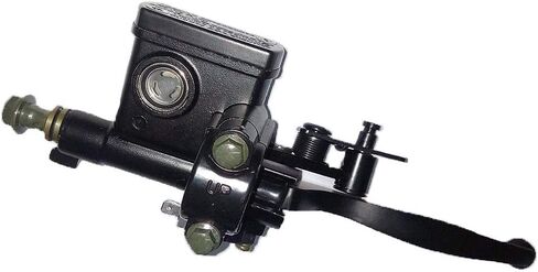 VideoPUP Right Hydraulic Brake Master Cylinder 7/8 Inch Lever with 8mm Mirror Hole Ideal Compatible with Varies 4 Strokes 50cc 70cc 110cc 125cc 150CC ATV Dirt Pit Bikes Brake Part in Saudi Arabia