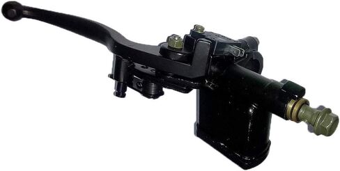 VideoPUP Right Hydraulic Brake Master Cylinder 7/8 Inch Lever with 8mm Mirror Hole Ideal Compatible with Varies 4 Strokes 50cc 70cc 110cc 125cc 150CC ATV Dirt Pit Bikes Brake Part in Saudi Arabia