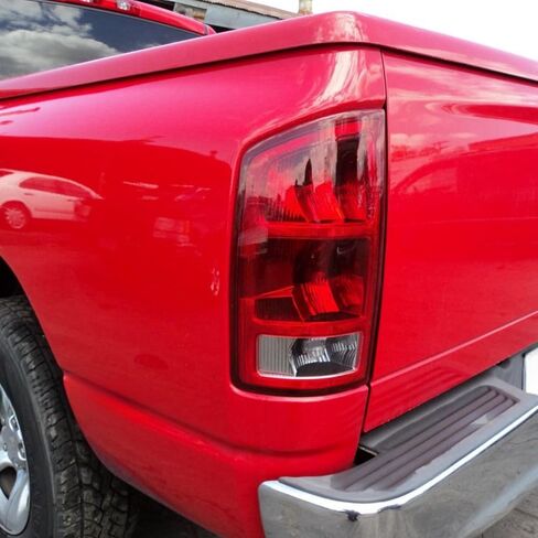 Tail Light Assembly Compatible With 2002 2003 2004 2005 2006 Dodge Ram 1500 Pickup; 2003 2004 2005 2006 Dodge Ram 2500/3500 Pickup Rear Brake Lamp Replacement Without Bulbs (Smoke-Red) in Kuwait