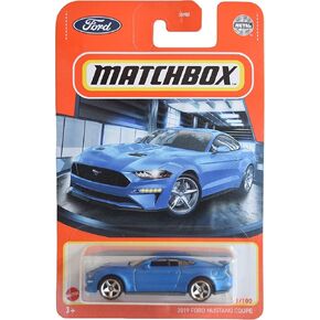 Matchbox 2019 Ford Mustang Coupe, [Blue] Metal Parts 31/100