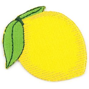 Winks For Days Lemon Emoji Embroidered Iron-On Patch