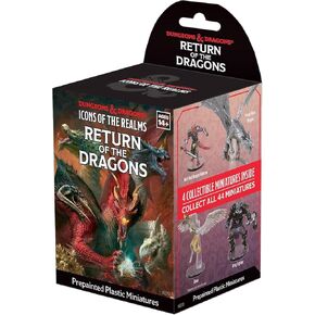 WizKids D&D Icons of The Realms: Return of The Dragons – 8 Ct. Booster Brick