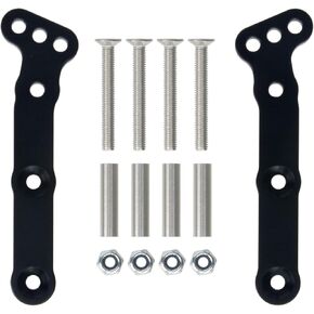 Aluminum Front Shock Plate/Damper Tower for Tamiya ORV Chassis The Frog Subaru Brat RC Off-Road Car Option Parts