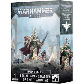 Warhammer Games Workshop 40,000 - Dark Angels: Belial Grand Master of The Deathwing, Black