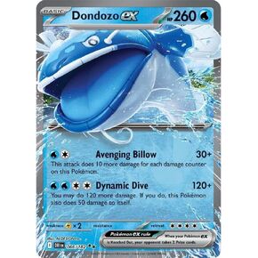 Pokemon - Dondozo ex - 066/182 - Destined Rivals - Double Rare - Single Card