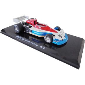 - Formula 1 Compatible with March 761 Ronnie Peterson 1976-1/24 Diecast Model car OR083