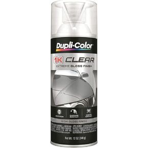 Sherwin-Williams Company, Duplicolor 1K Clear Extreme Gloss Finish Spray Paint (12 oz)