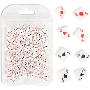 Playing Card Filling Cake Resin Epoxy Mold Filler for Making Craft Material Nail Art Decor, As the Pic Show