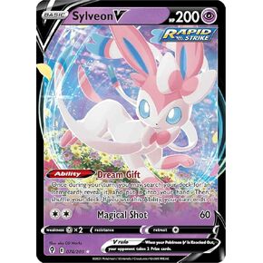Sylveon V - 074/203 - Ultra Rare - Sword & Shield - Evolving Skies