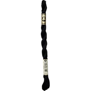 Dmc Pearl Cotton Skein Size 3 16.4yd-black