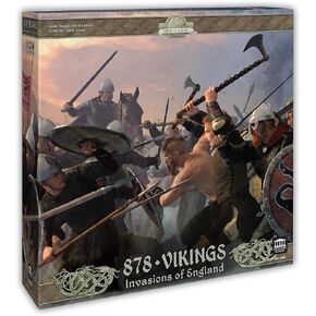 Academy Games | 878 Vikings Invasion of England 2nd Edition | Board Game | 2 to 4 Players