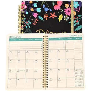 Monthly plan 2025-2027,3 years and 36 months monthly plan, daily plan, academic plan, Monthly Calendar Planning，A5 plan book