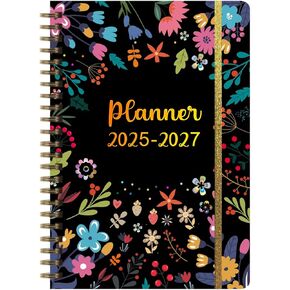 Day Planner 2025 Weekly,Calendar Planner Book 2025-2027,Agenda,Calendars, Planners & Organizers