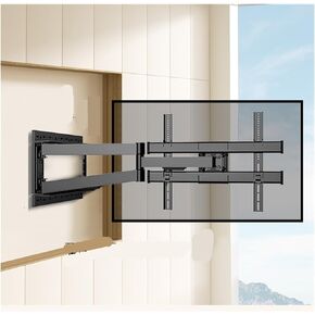 Bracket TV Rack Telescopic Rotating Folding Bracket Wall Hanging Wall Rack
