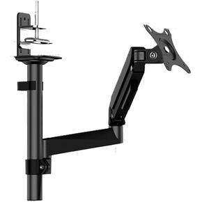 Flip-Mounted Monitor Bracket Hanging Computer Screen Robotic arm Column Dormitory Lift Bracket