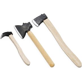 Odoria 1/12 Miniature Axe 3Pcs Dollhouse Decoration Accessories