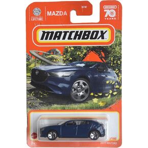 Matchbox 2019 Mazda3, Blue 50/100
