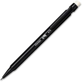 Pentel EZ#2 Automatic Pencil, 0.7mm, Black Barrel, Box of 12 (AX17A)