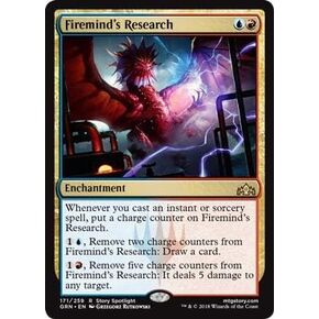 Magic The Gathering - Firemind's Research (171/259) - Guilds of Ravnica