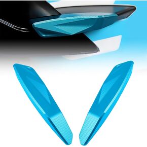 XIDAOXIT For CFMOTO 675 SR 675SR 675SR-R Motorcycle Aerodynamic Spoiler Left and Right Slider Anti-Fall Decorative Cover(Blue)