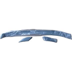 Modified ABT Style 3PCS FRP Unpainted Primer Rear Trunk Spoiler Wing Compatible For Audi A8 2010-2014 Car Accessories