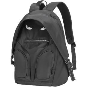 College Laptop Backpack,Casual Backpack for Women Men Hiking Daypack with Multiple Pockets, Eyes Design