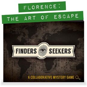 Mystery Game | Florence: The Art of Escape – Be a Detective and Investigate an Unsolved Case, Escape Room Puzzles, for Date Night, Game Night or Solo.
