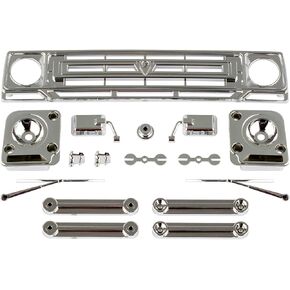 Team Associated Sendero Body Accessories, Chrome: Enduro, ASC42124