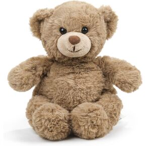 Plushland Classic Teddy Bear Stuffed Animal Plush Toys, Small Brown Plush Bear - Home Party Plushies Decoration, for Kids and Adults - 10 Inches (Curly)